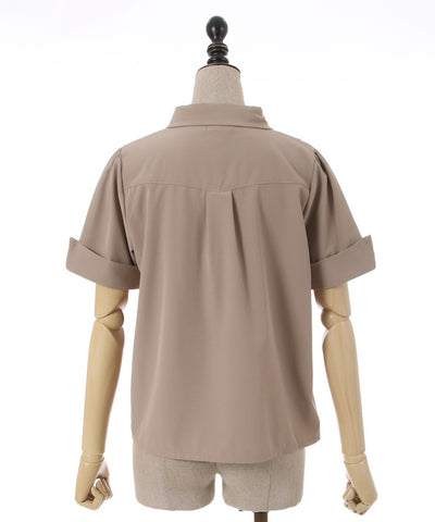 Jabot Brooch Blouse