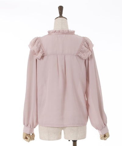 Antique Style Frill Blouse
