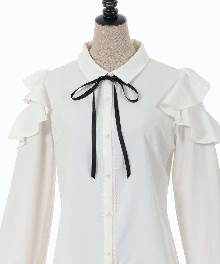 Ruffle Frill Blouse