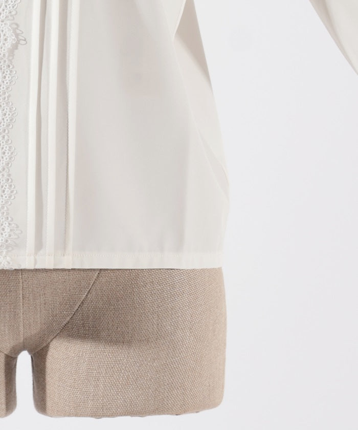 Ice Crystal Embroidery Blouse