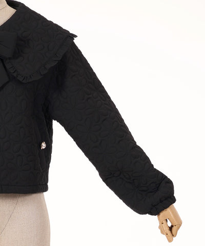 Flower Quilted Blouson