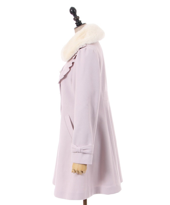 Fur Collar Girly Coat (Pre-order)