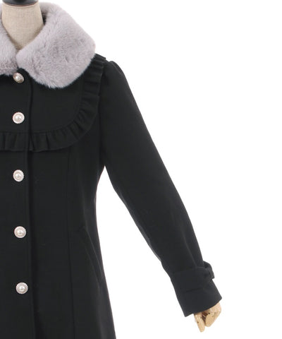 Fur Collar Girly Coat