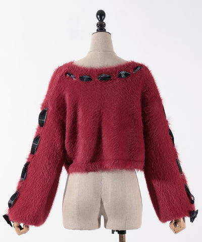 Loose Shaggy Knit Pullover