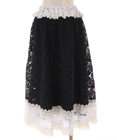 Color Coordinated All-Lace Skirt