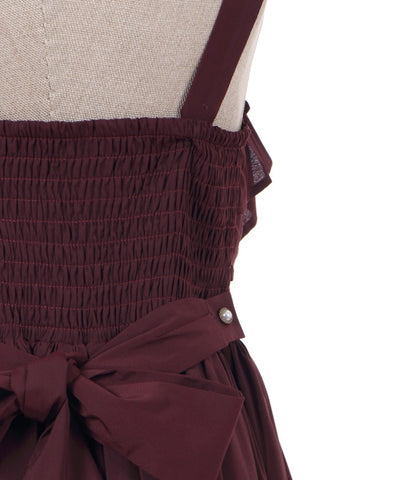 Classical Frill Jumper Dress