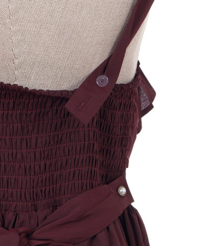 Classical Frill Jumper Dress
