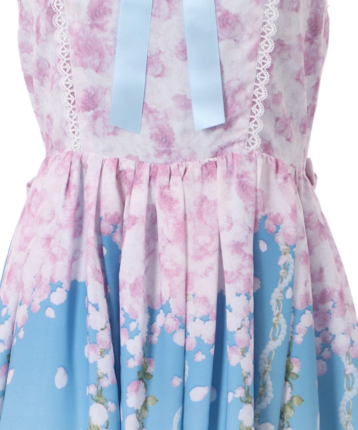 Blooming Garden Jumper Dress
