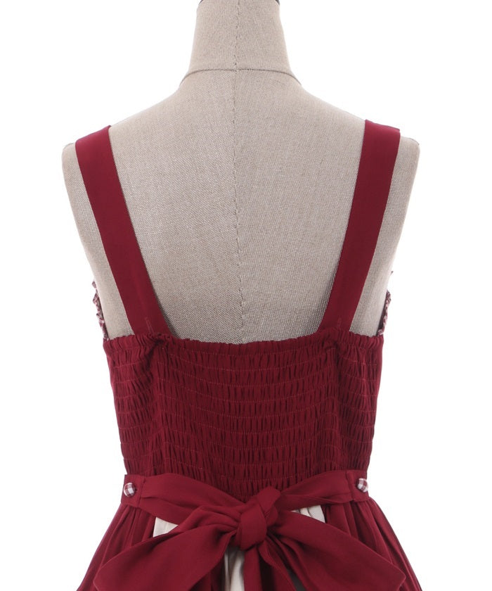 Country Check Jumper Dress – axes femme from JAPAN