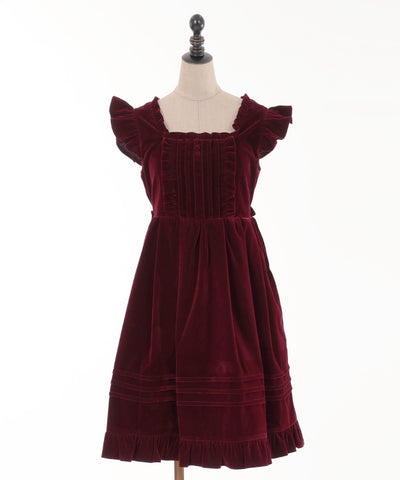 Classical Velour Jumper Dress