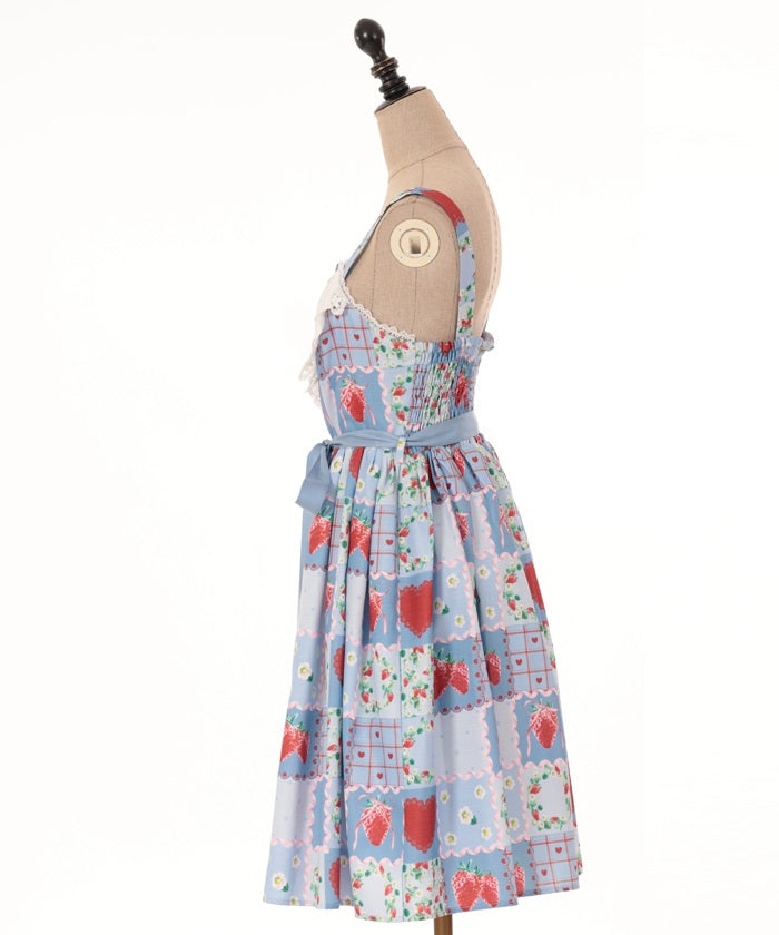 Happiness Berry Jumper Dress – axes femme from JAPAN