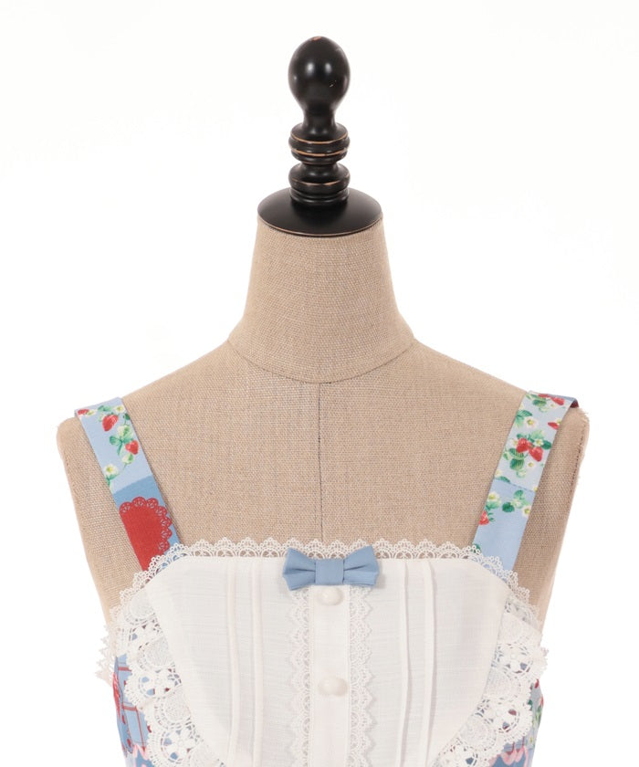Happiness Berry Jumper Dress – axes femme from JAPAN