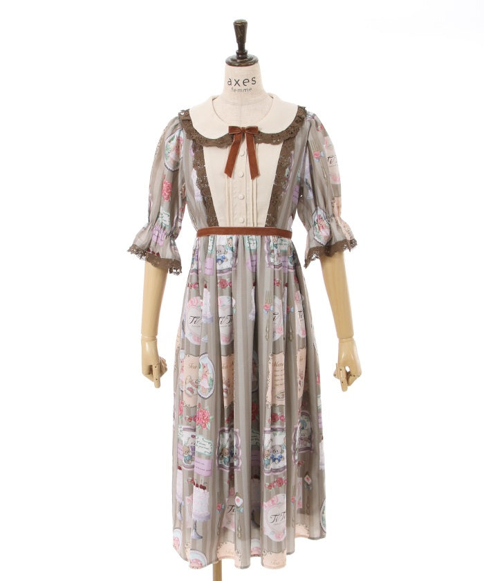 TiTi x Bear Family Dress – axes femme from JAPAN