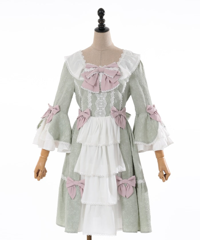Mary Princess Sleeves Dress (Made to Order)