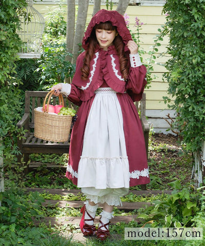 童話の小公女ケープ
