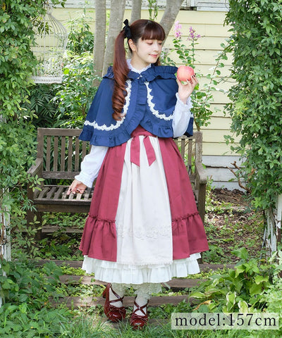 童話の小公女ケープ