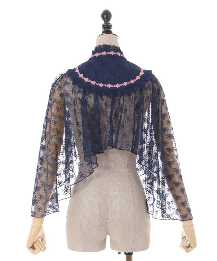 Blooming Lace Cape