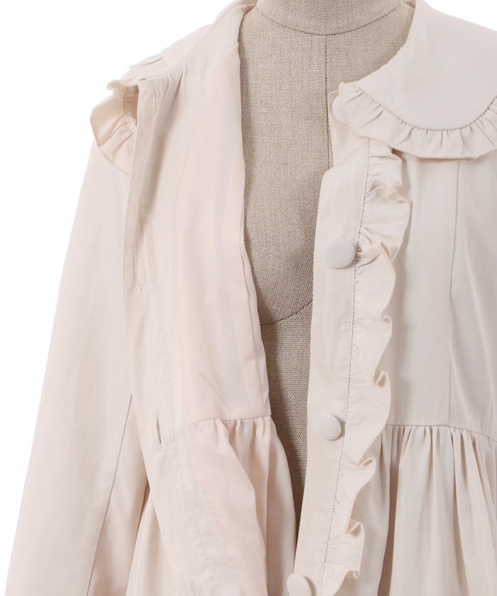 Tiered Trench Coat
