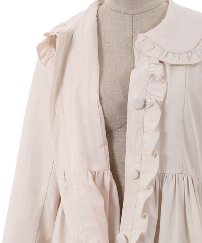 Tiered Trench Coat