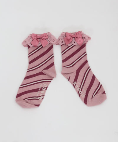 Striped Crew Socks