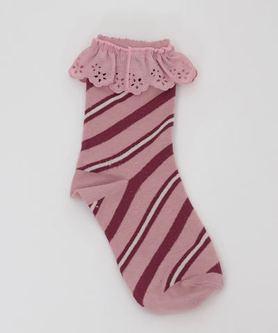 Striped Crew Socks