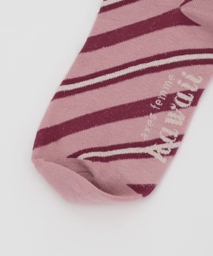 Striped Crew Socks