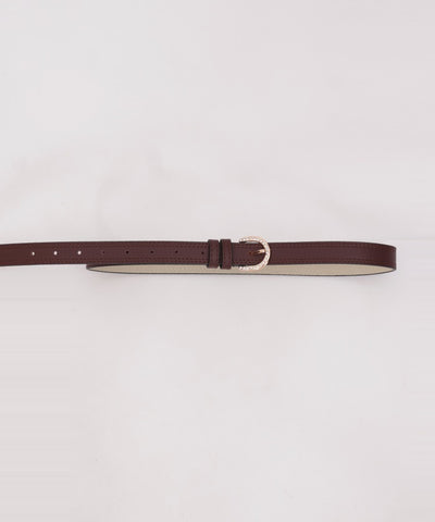 Bijoux Buckle Faux Leather Belt