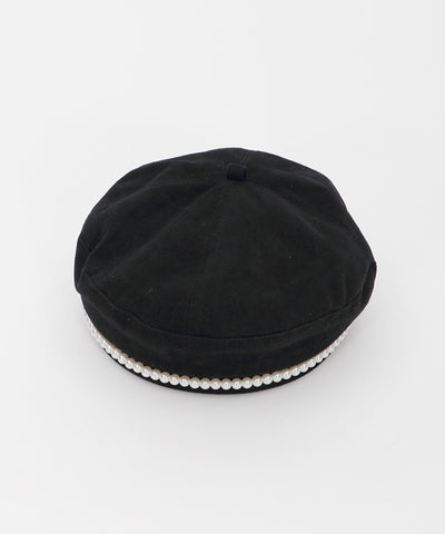 パールデザインベレー帽