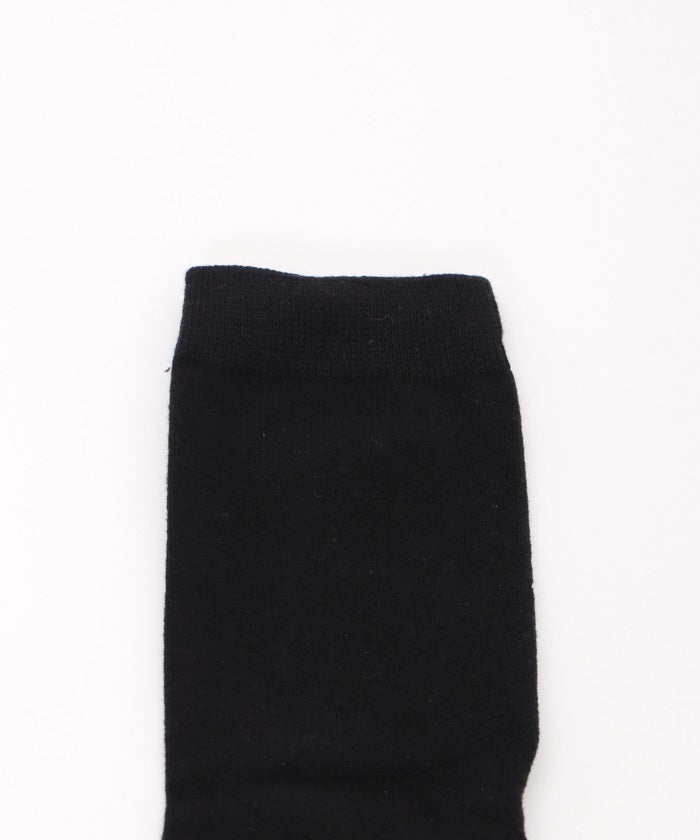 Back Ribbon Crew Socks
