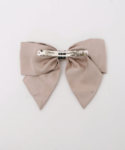 Butterfly Charm Ribbon Barrette Clip
