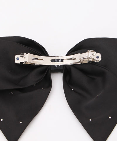Butterfly Charm Ribbon Barrette Clip