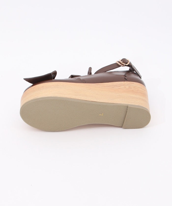 Triple Ribbon Shoes – axes femme from JAPAN