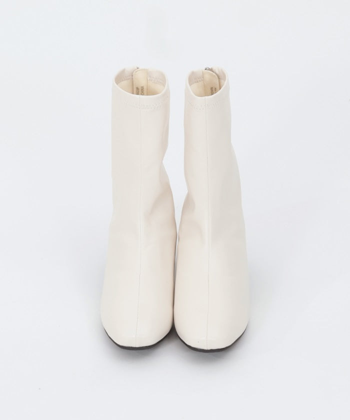 Clear Heel Boots with Bijoux