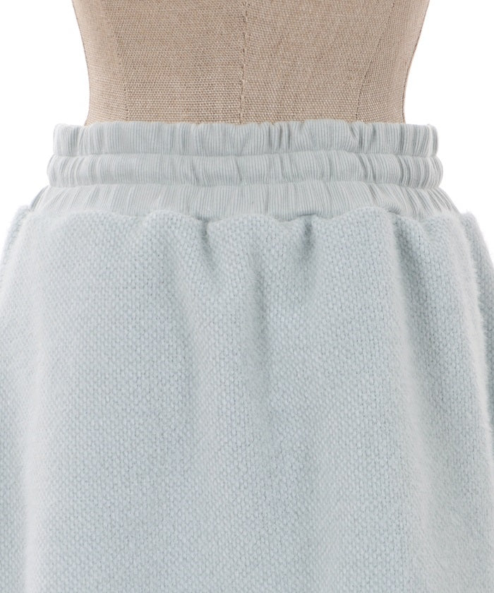 Chenille Knit Style Mini Skirt