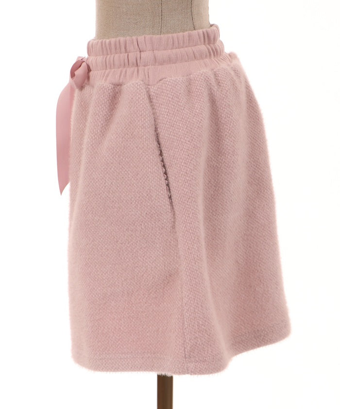 Chenille Knit Style Mini Skirt