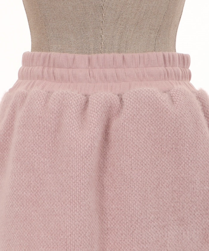 Chenille Knit Style Mini Skirt