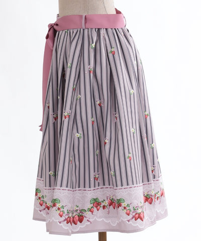 Strawberry Ribbon Skirt