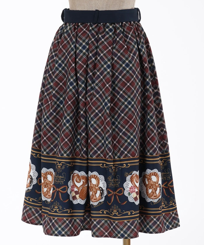 Pretzel Skirt with Belt