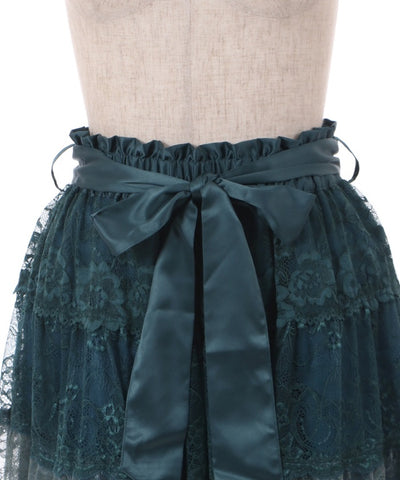 Gradient Lace Skirt