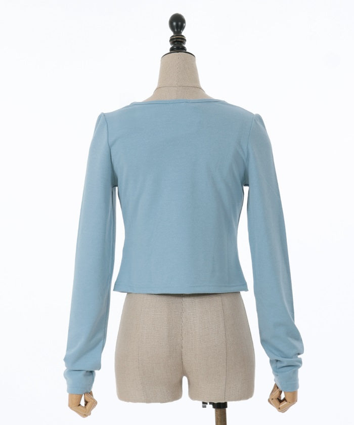 トップス yilon RIBBON CAMI SET TOPS Ribbon Top Camisole Set (Time-limited Price) – axes femme from JAPAN