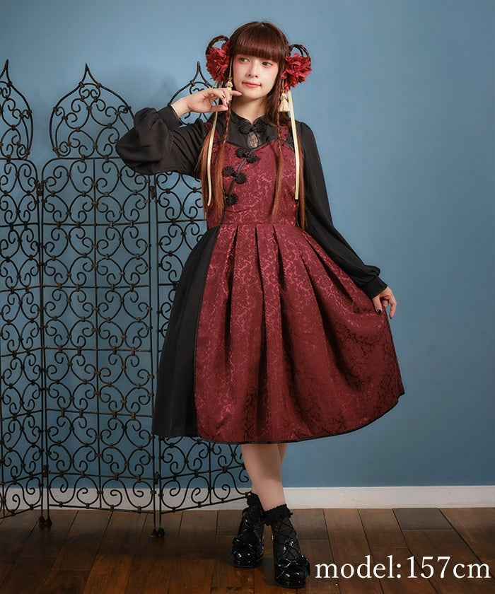 Chinoiserie Jumper Dress
