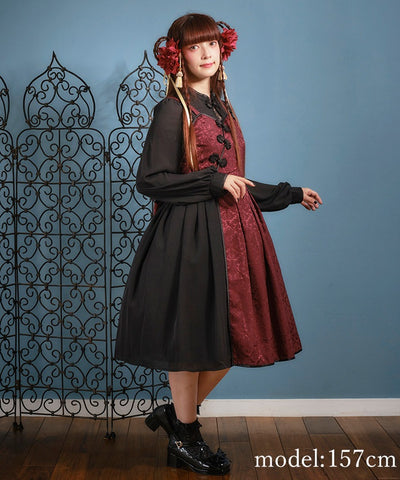 Chinoiserie Jumper Dress