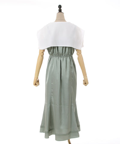 Sheer Blouse Ensemble Dress