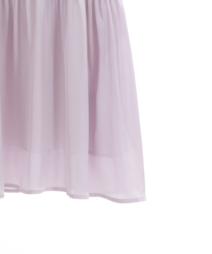 Lace-Up Long Camisole Dress