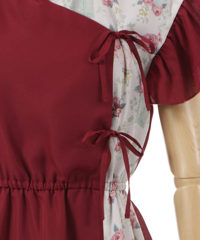Lantern Flower Print Dress