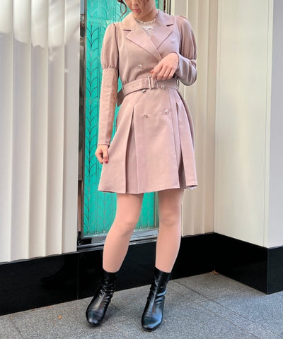 Double Breasted Jacket Dress