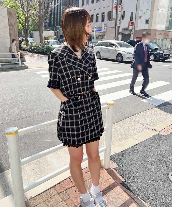 2-Way Big Collar Short-Sleeved Jacket