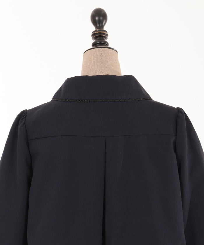 Double-buttoned Bell Sleeve Jacket