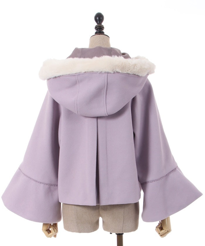 Bell Sleeve Short Coat