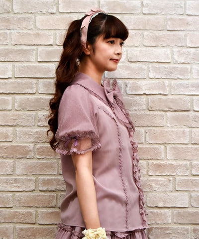 Romantic Frill Blouse